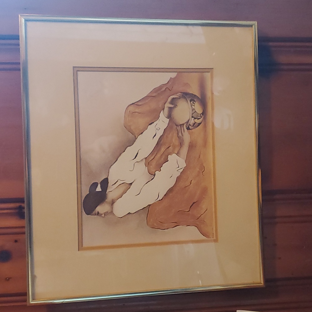 R.C Gorman lithograph/painting